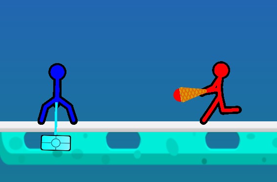 Battle of the Red and Blue Agents screenshot