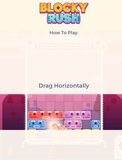 Blocky Rush screenshot