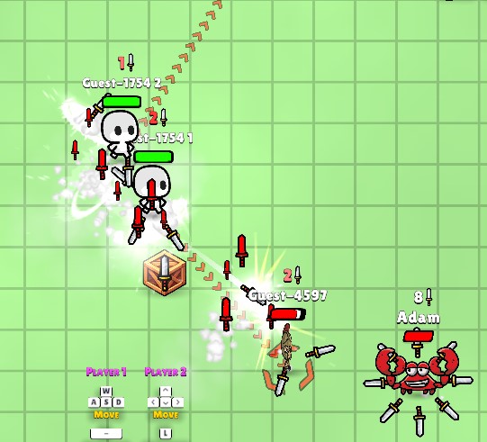 Knife.io delivers fast matches