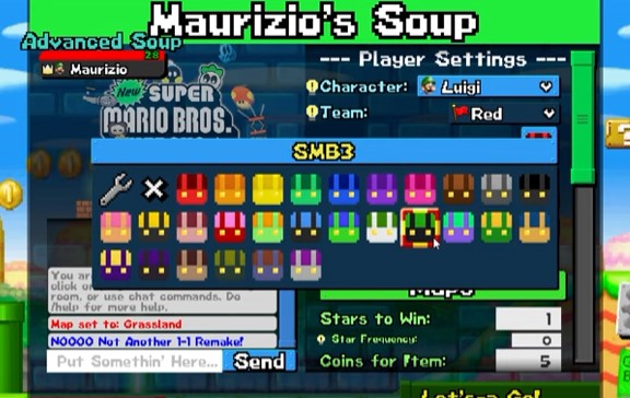Super Mario Bros kkts gooffy little mod screenshot
